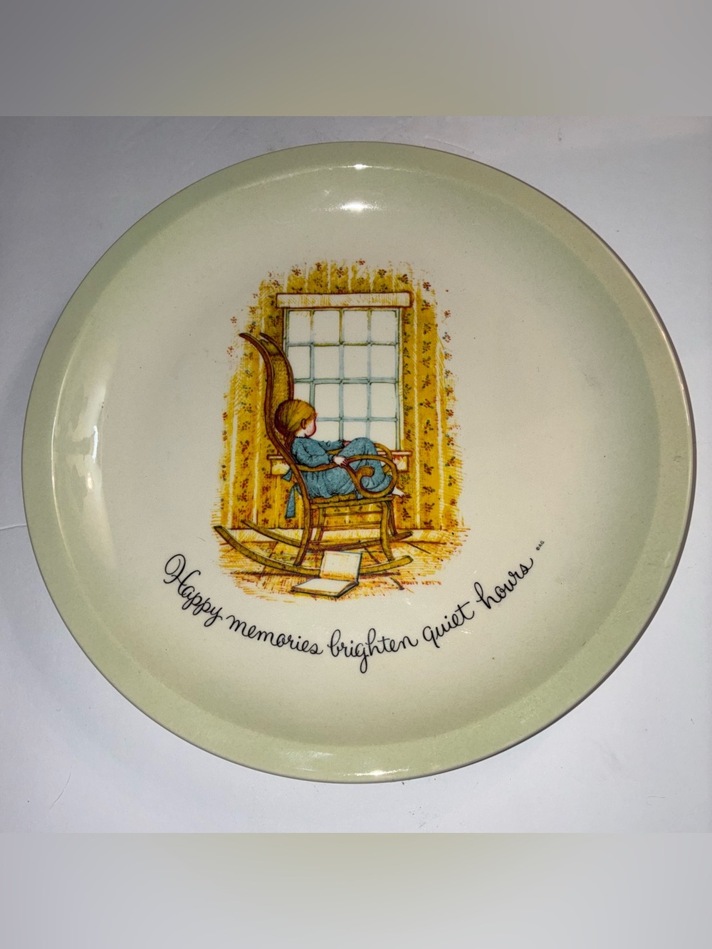 Vintage 1972 Holly Hobbie American Greetings Collector’s Plate Hard To Find